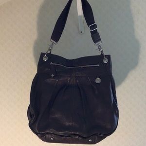 PacaPod beautiful !!! Lucky mom bag diaper purse all leather complete